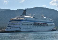 Marmaris'e sezonun ilk kruvaziyeri geldi