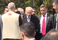 Bahçeli'den Türkeş'in mezarına ziyaret! İşte ilk görüntü