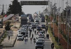 PKK/YPG'li teröristler Halep kent merkezinden çekilmeye başladı