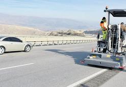 Trafik canavarına karşı sarsma bandı