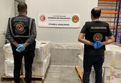 İstanbul Havalimanı'nda 455,2 kilo kokain ele geçirildi!
