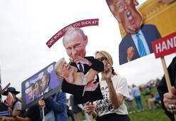 ABD’nin 50 eyaletinde Trump ve Elon Musk karşıtı gösteri!