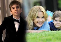 Ece Erken'in oğlu 10 yaşında! Göndermeli doğum günü kutlaması