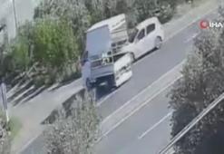 Ölümle biten feci kaza kamerada