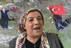 Polis helikopterine Türk bayrağı sallayan Ayşe teyzeye büyük sürpriz