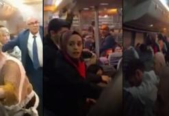 BUDO'da yangın paniği! Dalgaların boyu 3 metreyi buldu, yolcular kabusu yaşadı