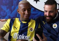 Fenerbahçe'nin yıldızı Talisca'dan Yusuf Berat'a jest