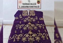Yer: Tekirdağ! Tarihi eser niteliği taşıyan kıyafet ele geçirildi