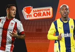 Fenerbahçe, Sivasspor'a konuk olacak! Maçın heyecanı Şampiyon Oranlar ile Misli'de