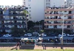 Mersin'de inanılmaz manzara! Balkon ve damlara akın ettiler