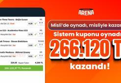 Sistem kuponu oynadı, 5 maçı bilerek 266.120 TL kazandı!