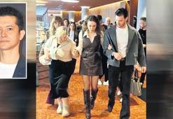 Sahnede ayağını burktu