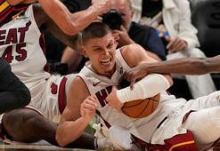 NBA'de Heat uzatmalarda kazandı, play-off turuna adını yazdırdı