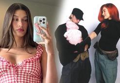 Justin Bieber'ın eşi Hailey Bieber'dan oğlu Jack Blues ile yeni kare!
