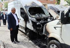 Yer: Şanlıurfa! Park halindeki 9 araç kundaklandı