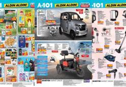YEPYENİ İNDİRİM FIRSATI! A101 katalog bu hafta: 24 Nisan 2025 A101 aktüel indirim kataloğu çıktı! Elektrikli Araç, Masaj Aleti, Kettle...