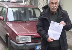 Sıfır aldığı aracını 17 yıldır kullanamıyor