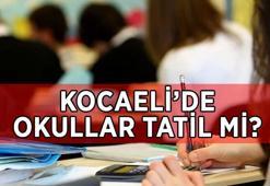 Kocaeli'de okullar tatil mi edildi? 24 Nisan 2025 Perşembe Kocaeli'de okullar var mı?