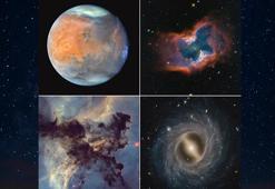 Hubble Uzay Teleskobu 35’inci yılında dört fotoğraf paylaştı