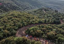 Binlerce kişi, 57'nci Alay'ın izinde yürüdü