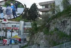 Samsun'da aynı bölgede bir heyelan daha! Vatandaşlar polislere zorluk çıkardı