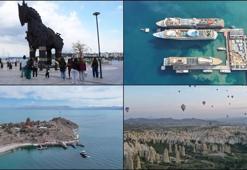 Türkiye'nin turizm geliri yılın ilk çeyreğinde arttı