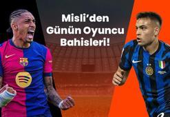 Barcelona’da Raphinha, Inter’da Lautaro Devler Ligi’nde gollerini sıralamaya devam ediyor! İşte Misli’den günün oyuncu bahisleri