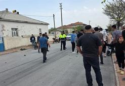 Feci kazada sürücünün gözü yerinden çıkıp yola fırladı