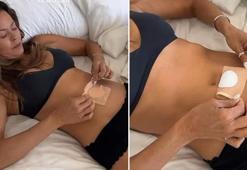53 yaşındaki eski modelin gençlik sırrı! Göbek deliğinde bant: 'Olmazsa olmazım'