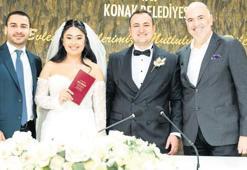 Aşk ve mutluluğun İzmir'deki buluşması! Vuslat Aktaran VE Can Akçay dünyaevine girdi