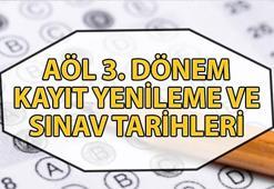 AÖL KAYIT YENİLEME TARİHLERİ 2025 📌 AÖL 3. dönem kayıt yenileme ne zaman ve nasıl yapılır? AÖL 3. dönem sınav tarihleri ne zaman?