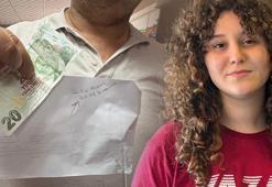 20 lira ve yanına bırakılan bir not: Bu kadar ilgi göreceğini bilmiyordum