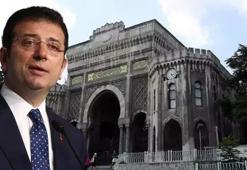 İmamoğlu'nun diploması İstanbul Üniversitesi veri tabanından silindi