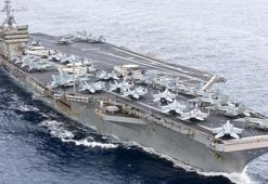 ABD Donanması'nda ikinci kez bir savaş uçağı, uçak gemisinden Kızıldeniz'e düştü
