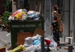 İşçiler greve gitti, şehir çöp kente dönüştü