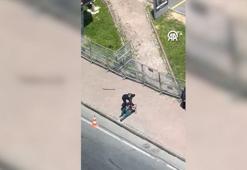 İsrail'in İstanbul Başkonsolosluğu önünde silah sesleri