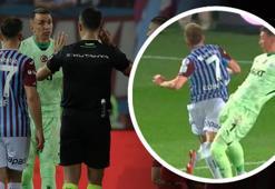 Trabzonspor penaltı bekledi! Fernando Muslera kart iptali istedi