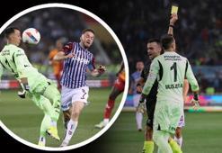 Ofsayt için VAR'a gidilir mi? Trabzonspor - Galatasaray maçında tartışılan pozisyonu eski hakemler yorumladı