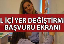 MEBBİS ÖĞRETMEN İL İÇİ YER DEĞİŞTİRME BAŞVURU EKRANI 💻 İl içi tayin başvurusu nasıl yapılır? MEB öğretmen il içi yer değiştirme takvimi 2025