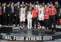 Basketbol Şampiyonlar Ligi'nde ikinci olan Galatasaray yurda döndü