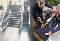 Maltepe metro istasyonunda şoke eden korkunç! 1 kişi yaralandı