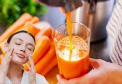 Yorgun yüzlere havuç dopingi! Tülbentten geçirip sıkın, bahar ışıltısı garanti