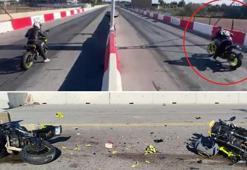 Antalya'da drag pistinde feci ölüm! Görüntüler ortaya çıktı