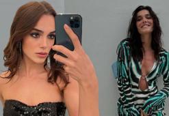 Hafsanur Sancaktutan sezonu açtı! Bikinili paylaşım geldi fit vücudu dikkat çekti