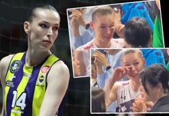Eda Erdem gözyaşlarını tutamadı! Kim Yeon Koung All Star maçına damga vurdu