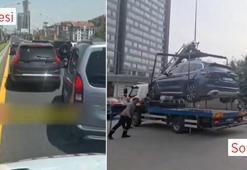 Öncesi ve sonrası... Düğün konvoyunda ambulansa yol vermeyen sürücüler hakkında karar