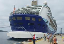 Bodrum'a "Marella Discovery 2" kruvaziyeriyle 1789 turist geldi