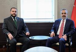 Dışişleri Bakanı Hakan Fidan Sırbistan’da Devlet Bakanı Zukorlic ile bir araya geldi