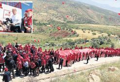 Gabar Dağı’nda kortej yürüyüşü