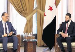 MİT Başkanı, Şara ile görüştü